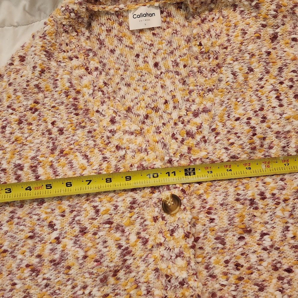 Multicolor Button-Up Cardigan - Picture 9 of 9
